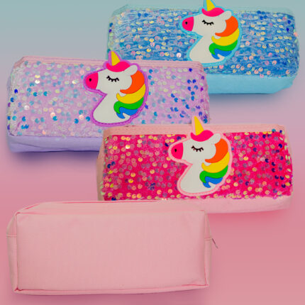 Unicorn Velvet Pouch