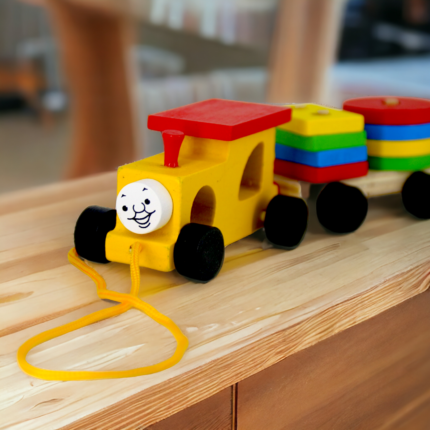 Carton Three Little Train toy