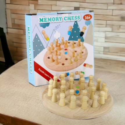 Wooden Memory Chess