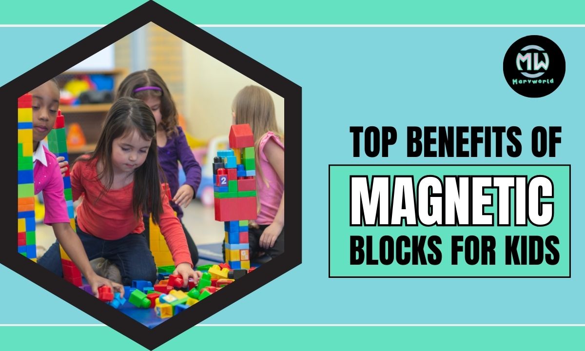 Magnetic blocks for kids